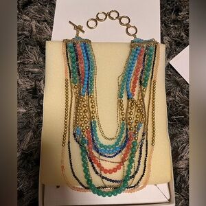 Stella and Dot beaded necklace
